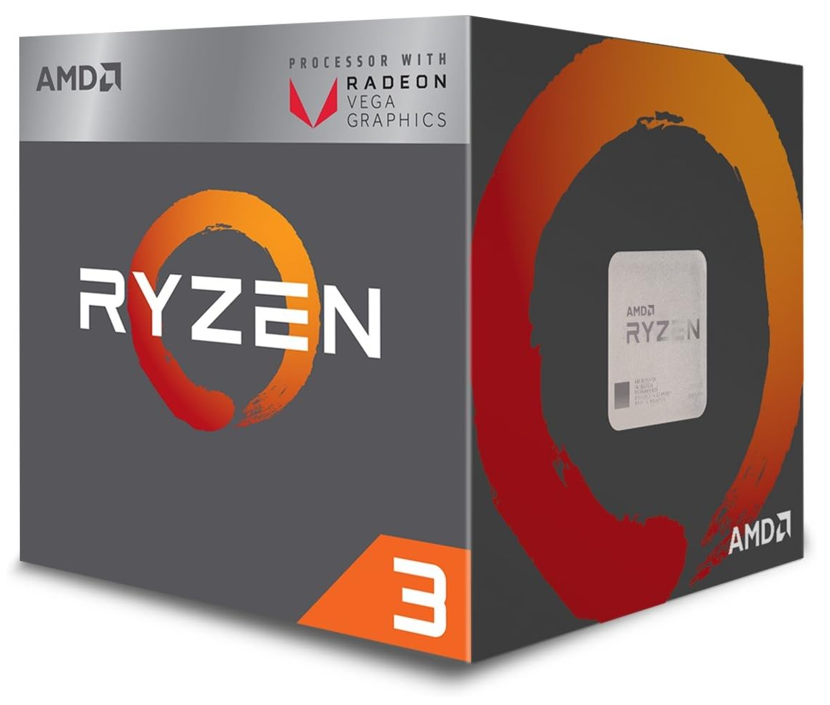 AMD Procesador Ryzen 3 2200G con gráficos Radeon Vega 8