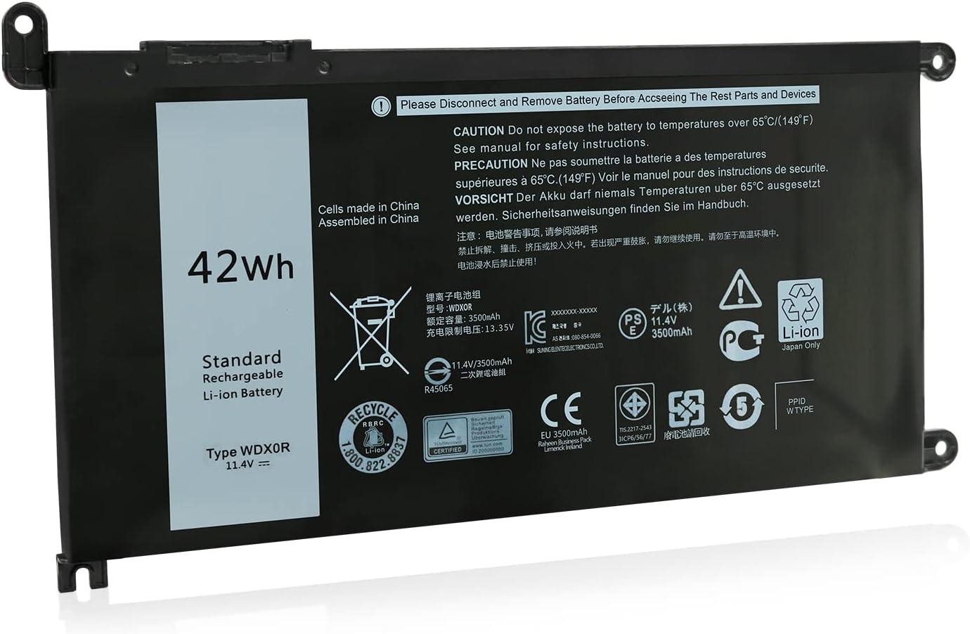 BATERIA PARA LAPTOP DELL WDXOR