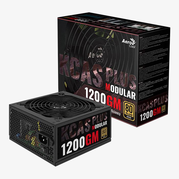 FUENTE AEROCOOL KCASPLUS 1200GM 80PLUS GOLD